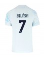 Billige Inter Milan Piotr Zielinski #7 Bortedrakt 2025-26 Kortermet